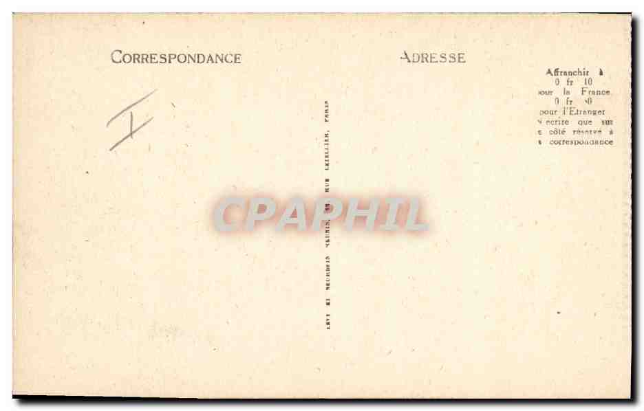 CPA Dentelle Dentelliere d'Espaly Le Puy  — Verso