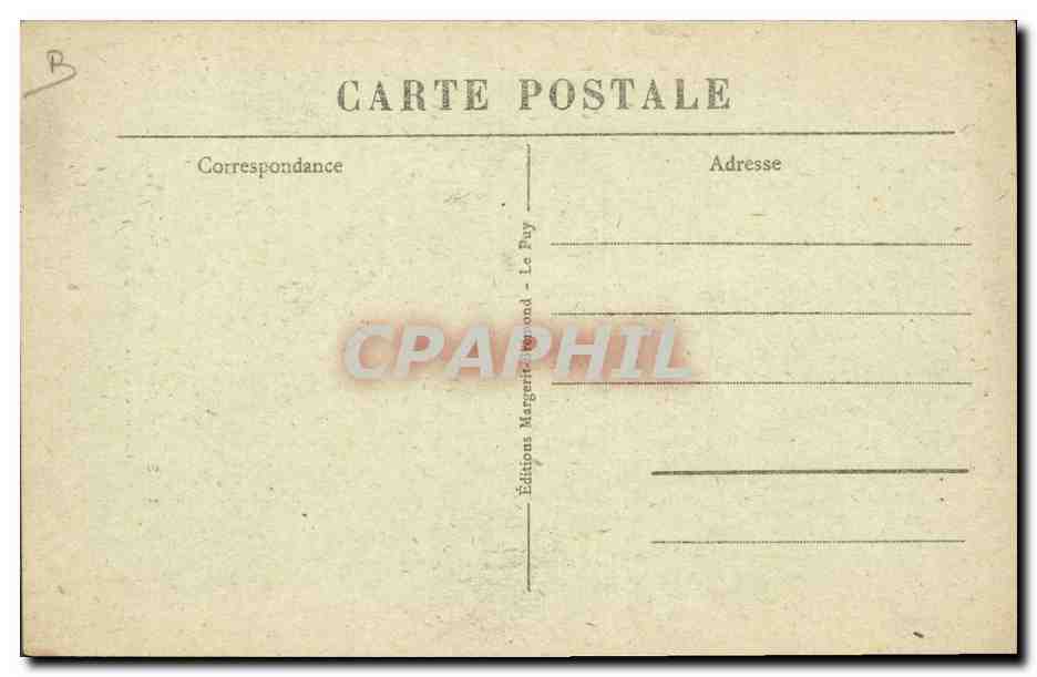 CPA Dentelle Dentelliere Les dentellieres du Livradois Region d'Arlanc  — Verso