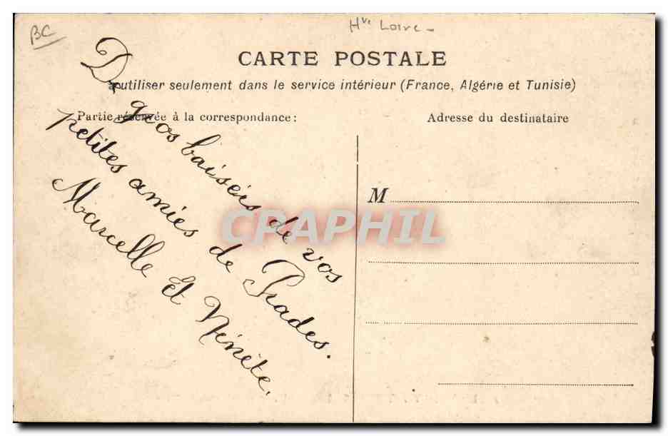 CPA Dentelle Dentelliere Le Velay Un groupe de dentellieres  — Verso