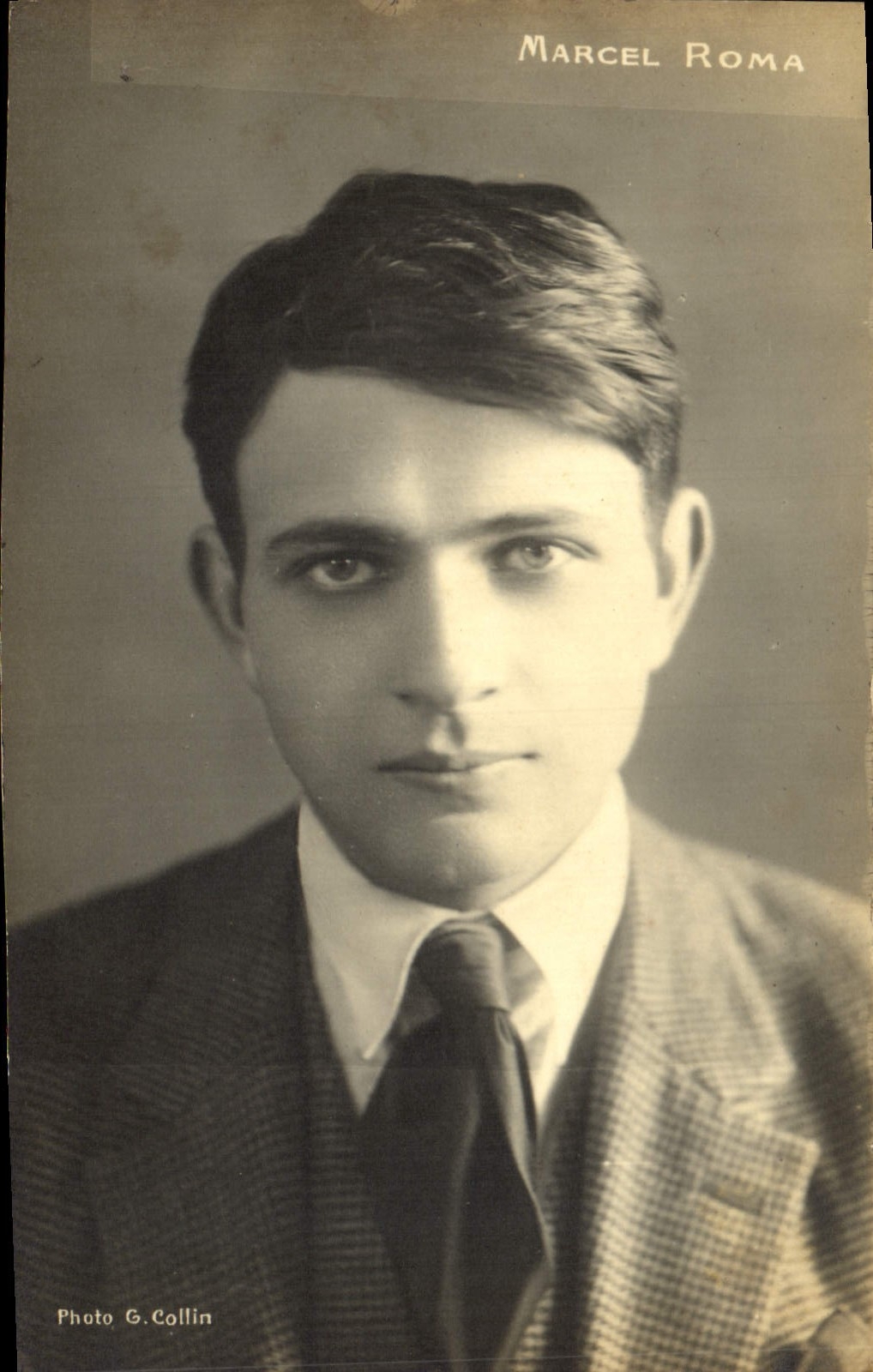 Marcel Roma — portrait — Photo G. Collin - Recto