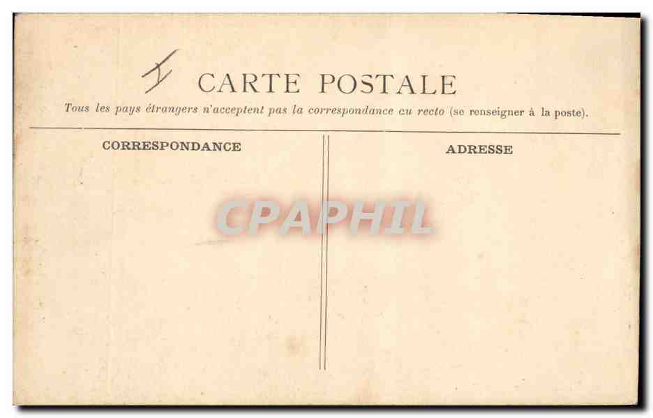 CPA Les Presidents de la Republique Thiers Mac-Mahon Grevy Casimir(Perier Felix Faure Emile Loubet  — Verso
