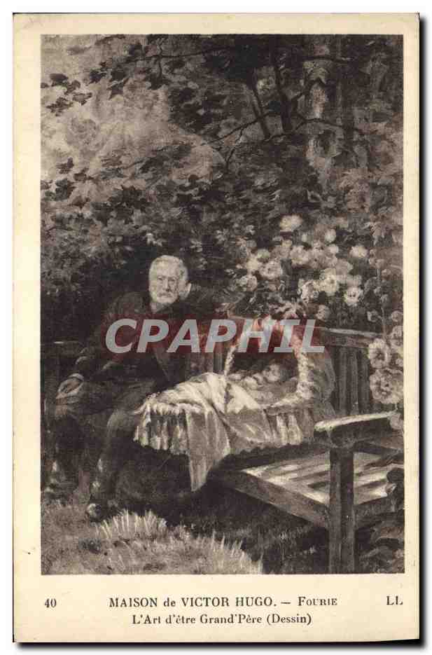 CPA Maison de Victor Hugo Fourie L'art d'etre grand pere 