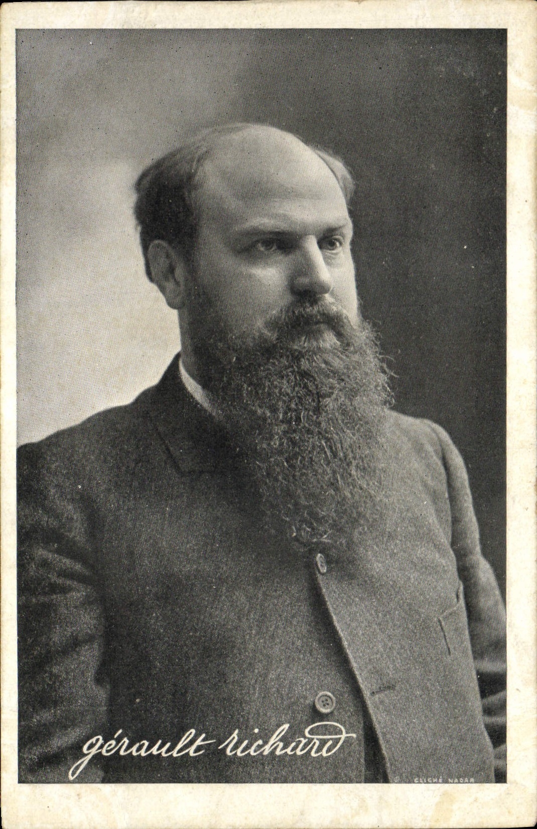 Gérault Richard — portrait — Cliché Nadar