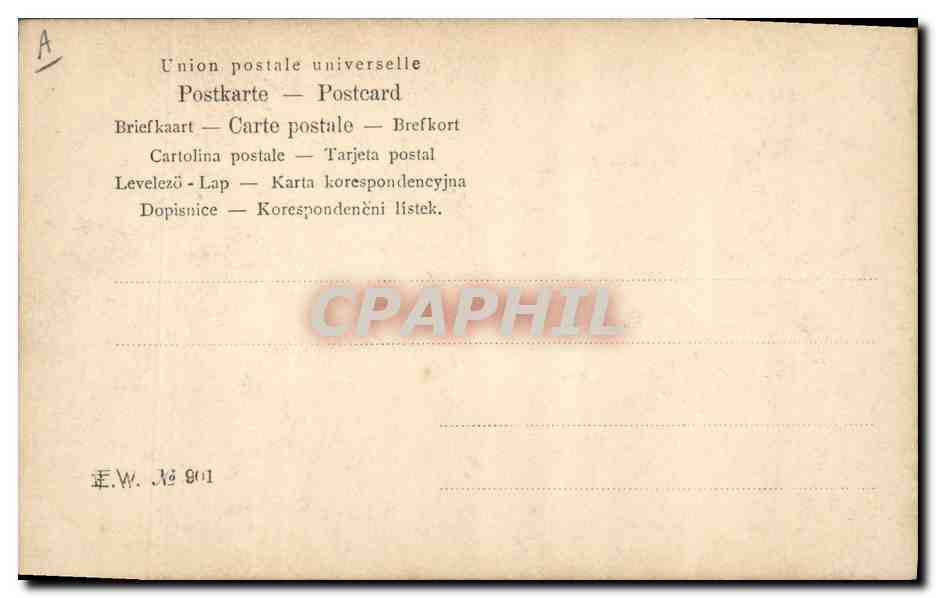 Portrait de Chamisso — gravure — éditeur Chamisso, n° 901 — Verso