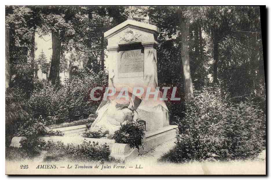 Amiens — Le Tombeau de Jules Verne — LL.