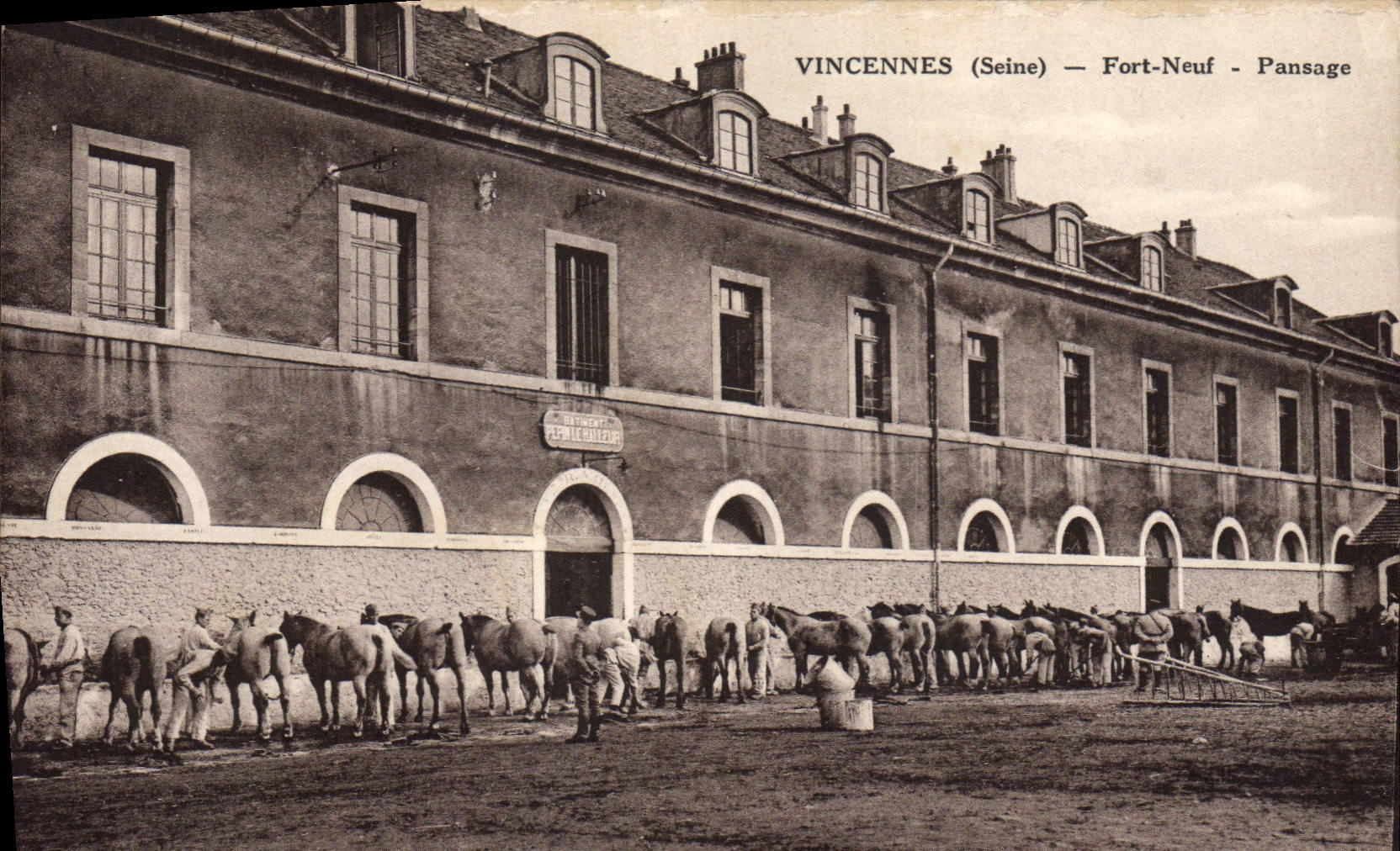 Vincennes (Seine) — Fort-Neuf — Pansage