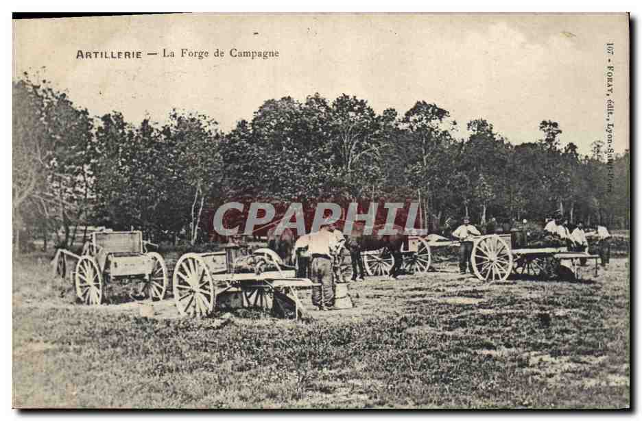 Artillerie — La Forge de Campagne — Foray, édit. Édouard-Simon