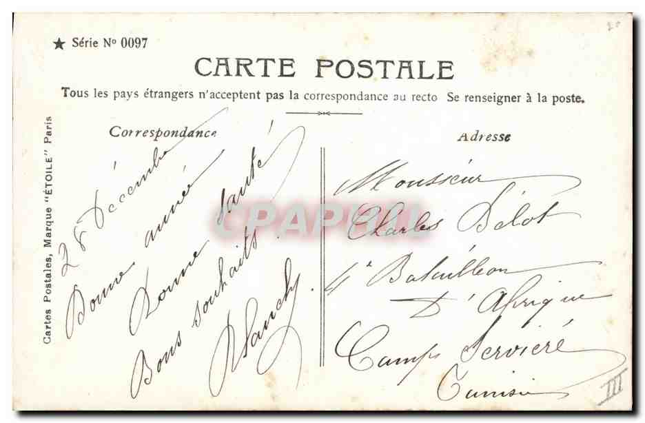 Femme en robe bleue — Année 1907 — Stebbing Phot. — Verso