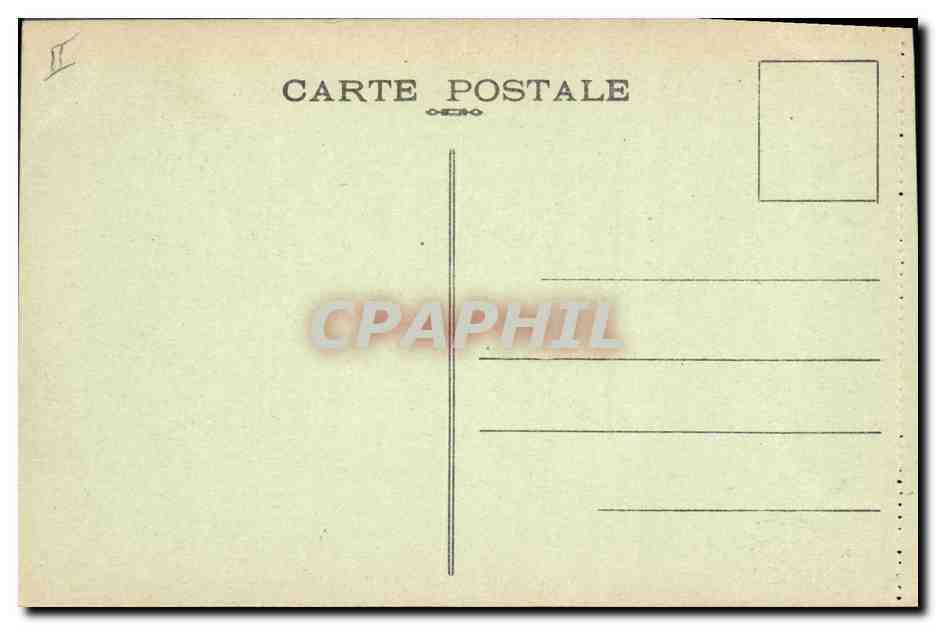 CPA Bateau de Guerre Croiseur Tourville  — Verso