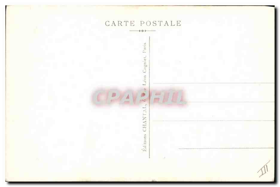 CPM Cinema Fernand Gravey  — Verso