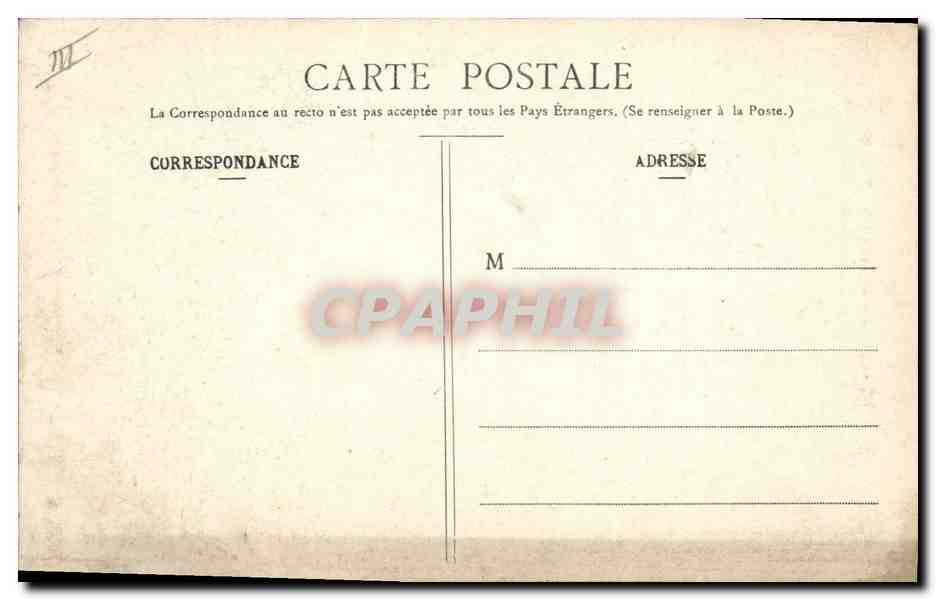 CPA Folklore Petits enfants de Bretagne  — Verso