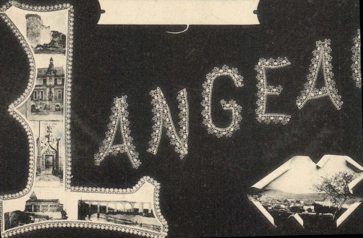 CPA Folklore Dentelle Dentelliere Langeac 