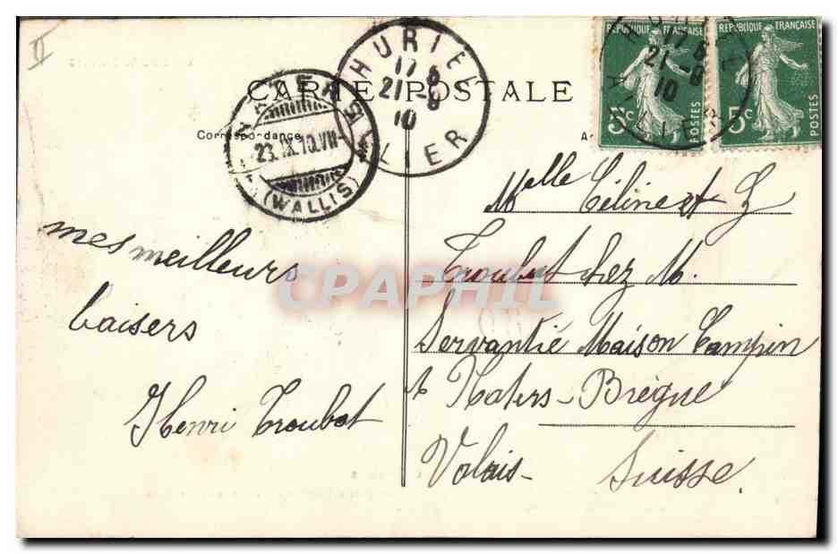 CPA Folklore Dentelle Dentelliere Bourbonnais Les deux voisines  — Verso