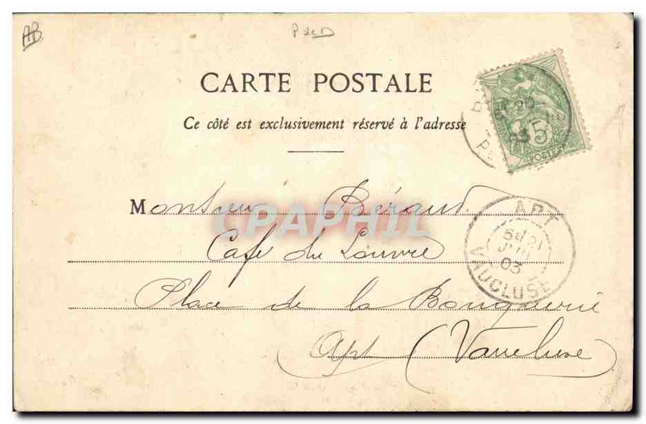 CPA Folklore Dentelle Dentelliere Auvergne Paysannes  — Verso