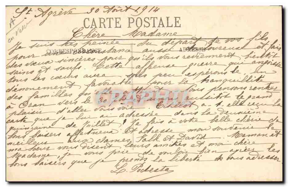 CPA Folklore Dentelle Dentelliere Le Puy Type des environs  — Verso