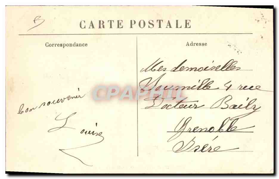 CPA Folklore Dentelle Dentelliere Un groupe de dentellieres auvergnates  — Verso