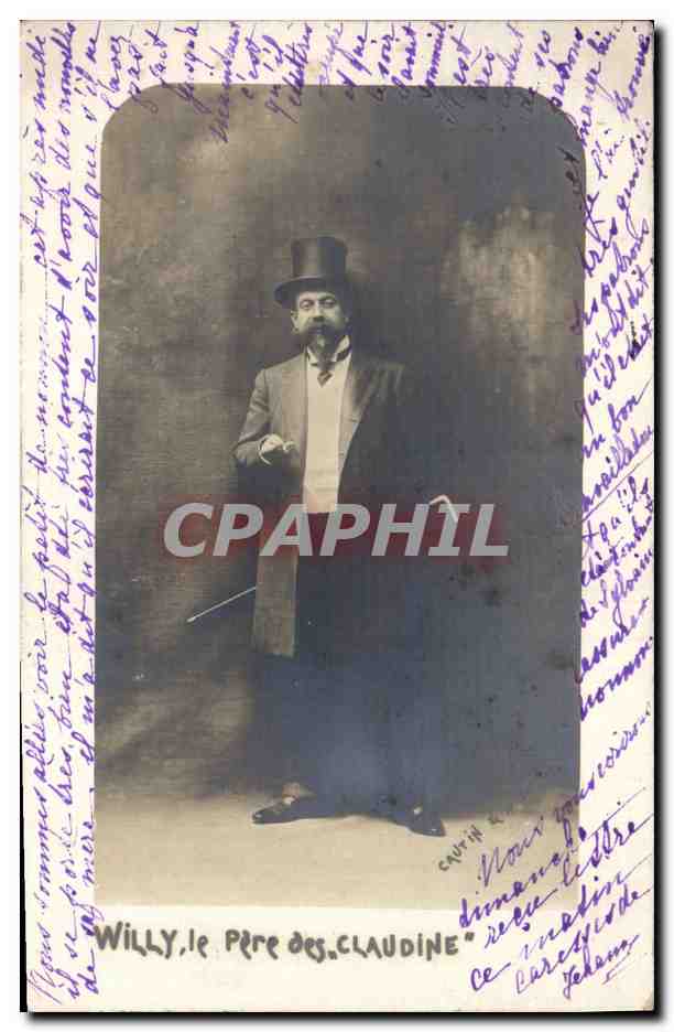 Willy, le père des Claudine — phototypie — éditeur non visible