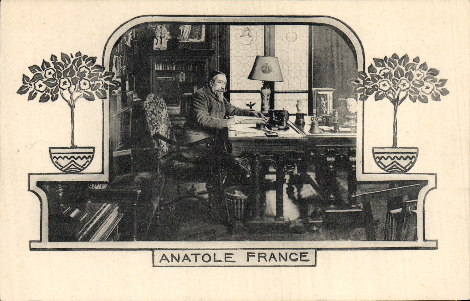 Anatole France — Écrivain français — Les Annales Politiques et Littéraires