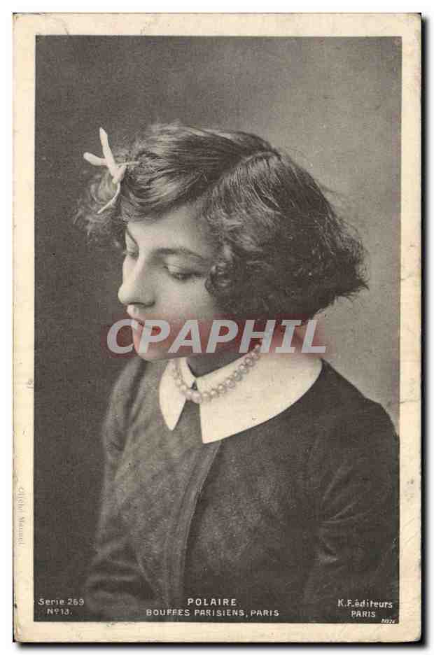 CPA Polaire Bouffes Parisiens Paris 
