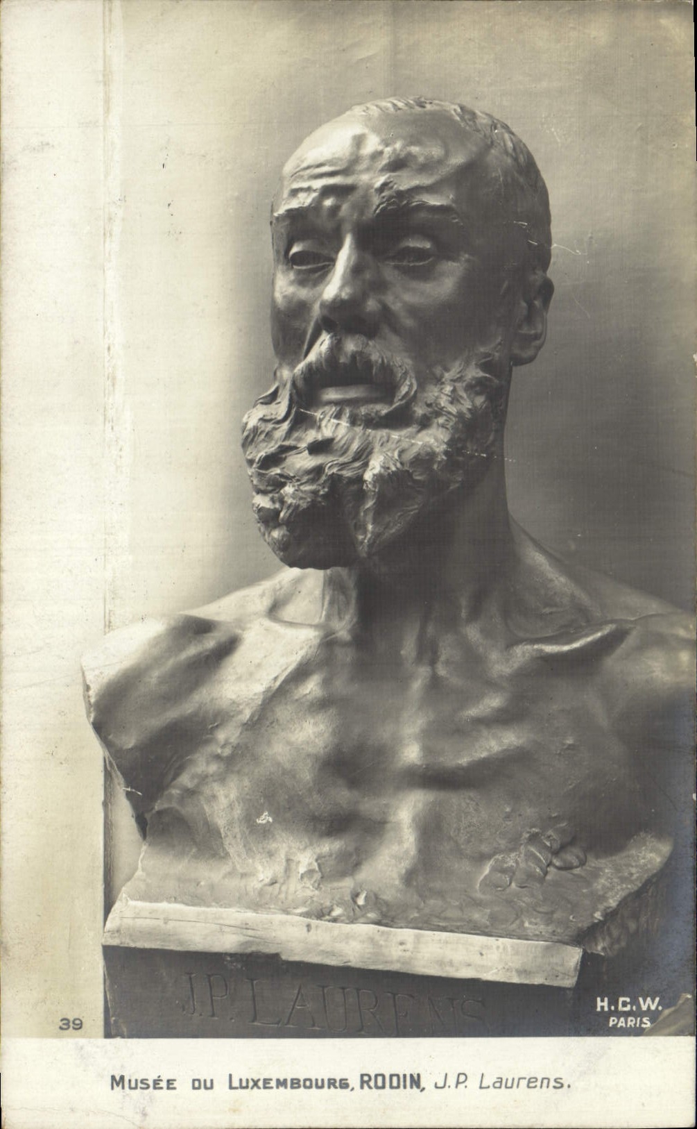 CPA Paris Musee du Luxembourg Rodin Laurens 