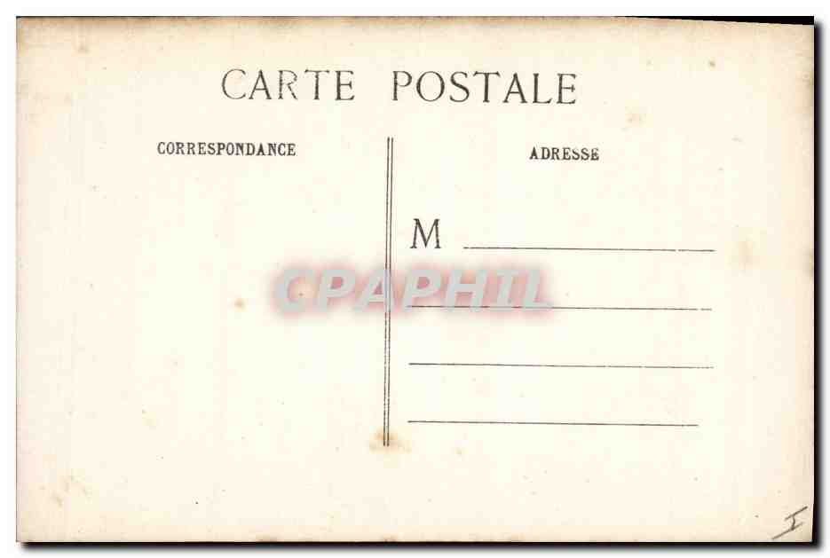 CPA Paris Musee du Luxembourg Rodin Dalou  — Rückseite