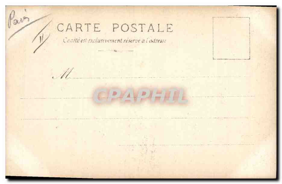 MILLERAND — Portrait — OGERAU PARIS — Rückseite