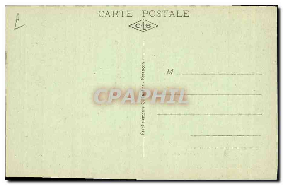 Henri FAUVE devant la petite table sur laquelle il a écrit ses « Souvenirs entomologiques » — Édition René H. Fahra, Sceignan (Vaucluse) — Achterkant