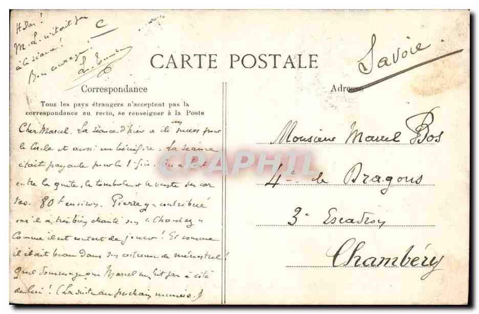 CPA Cheval Hippisme Equitation Les plaisirs de la caserne La forge Forgeron Militaria — Verso