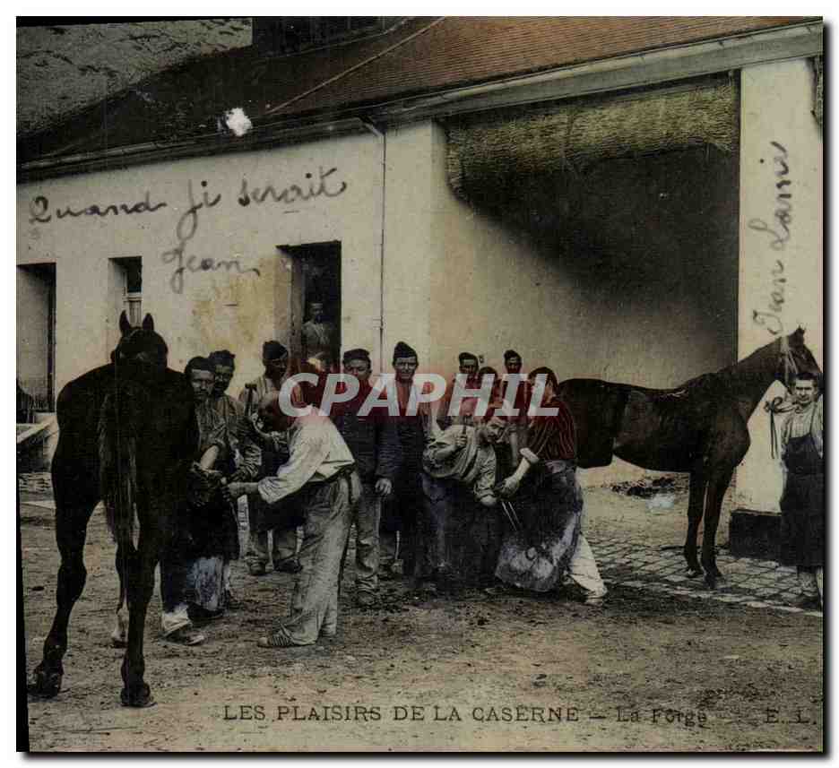 Les plaisirs de la caserne — La Forge — E.L.