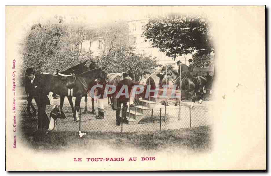 Le Tout-Paris al Bois — Editore Roger & Cie, Nancy