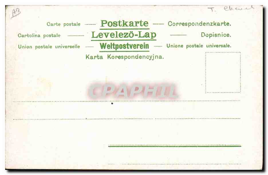 CPA Cheval Hippisme Equitation  — Verso