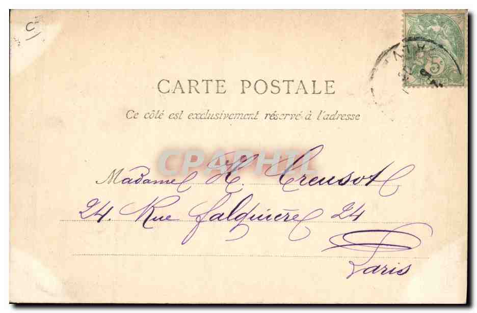 CAEN — Fossés Saint-Julien — E. Brechet, Caen, Dijon — Reverso