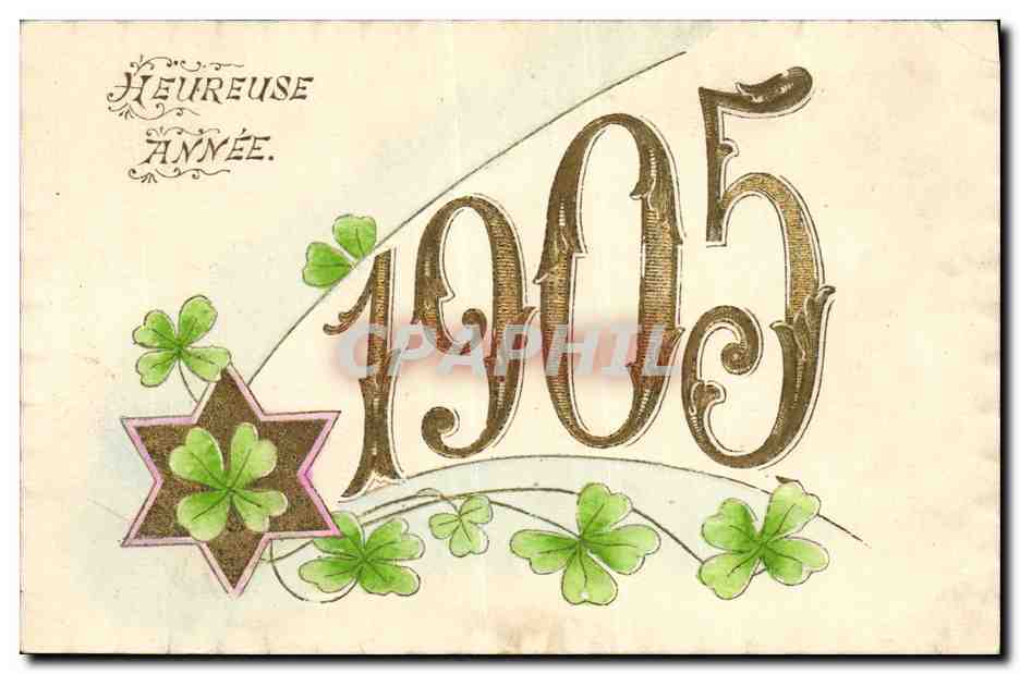 CPA Fantaisie Fleurs Annee 1905