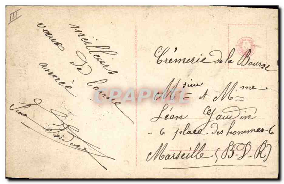 CPA Fantaisie Enfant Annee 1913 — Rückseite