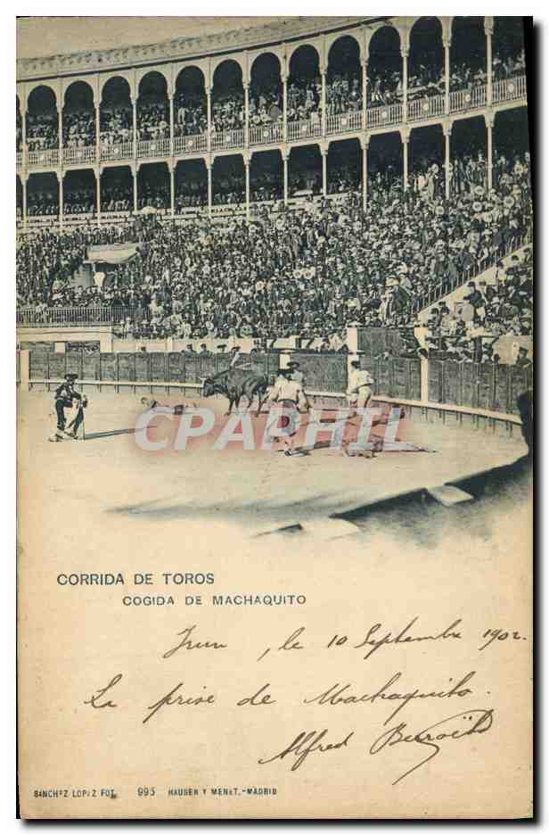 Corrida de Toros — Corrida de Machaquito — Hauser y Menat, Madrid, n° 095