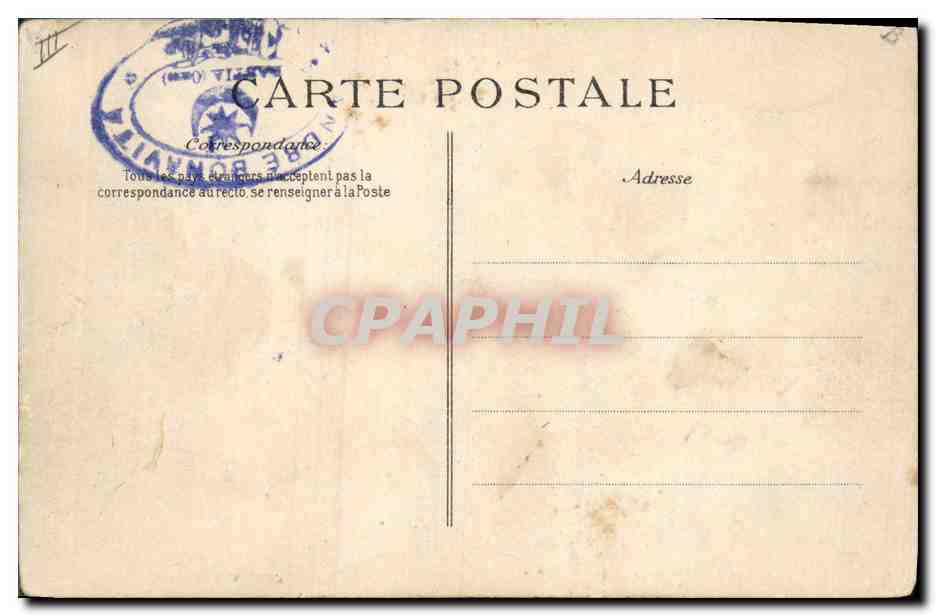 CPA Bateau de Guerre Voltaire Cuirasse d'escadre  — Verso