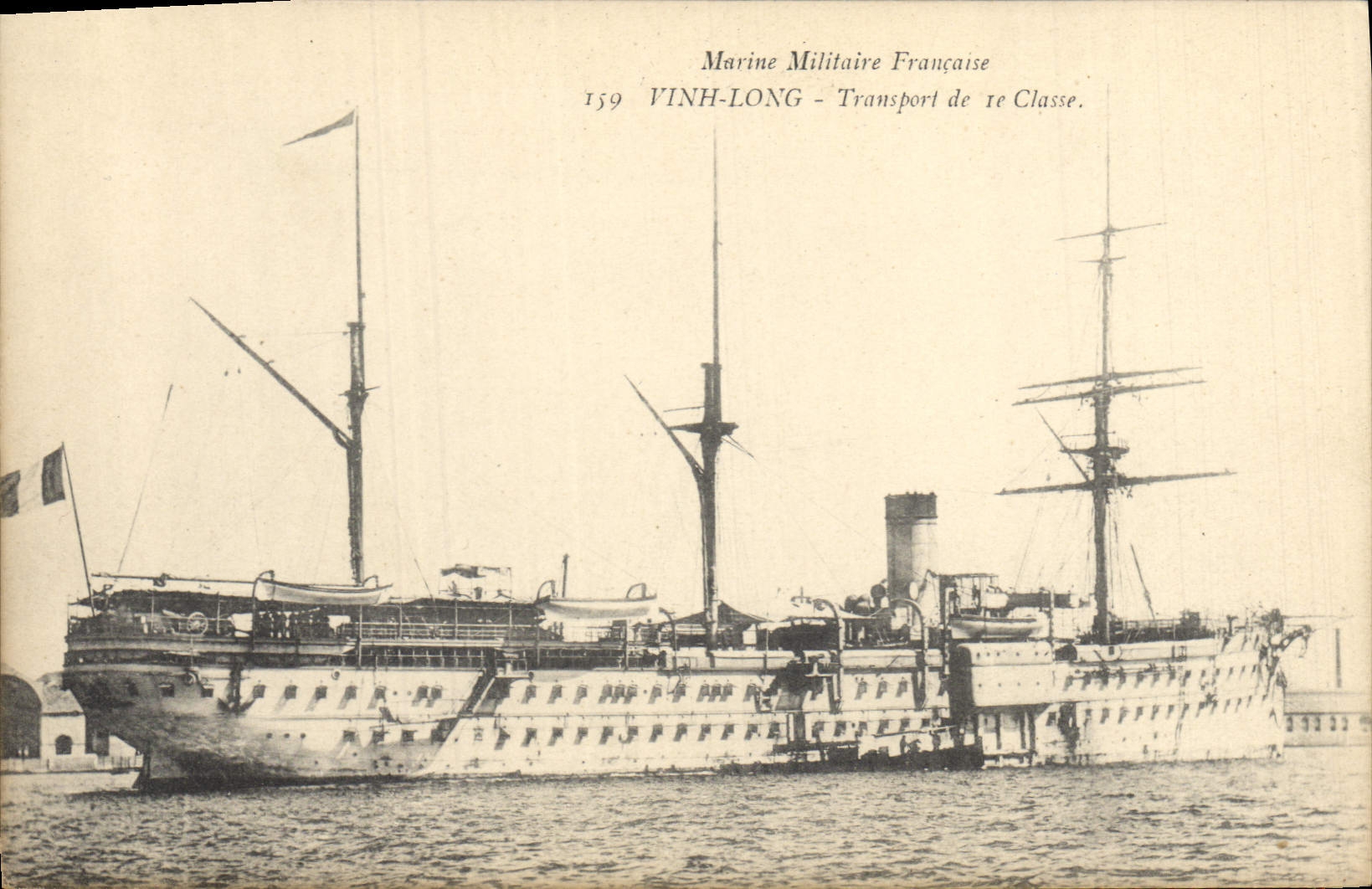 Vinh-Long — Transport de 1ère Classe — Marine Militaire Française