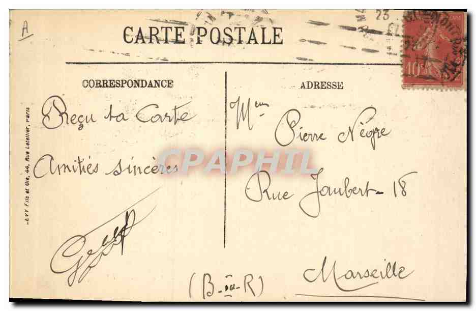 Le "Victor-Hugo" — Croiseur-Cuirassé — LL. — Éditeur ERY fils et Cie, Paris — N° 99 — Reverso
