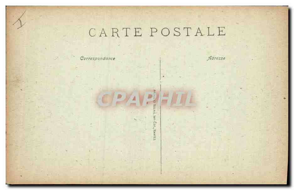 Marine de guerre française - Le cuirassé "Vérité" — éditeur imprimeur à Nantes — Verso