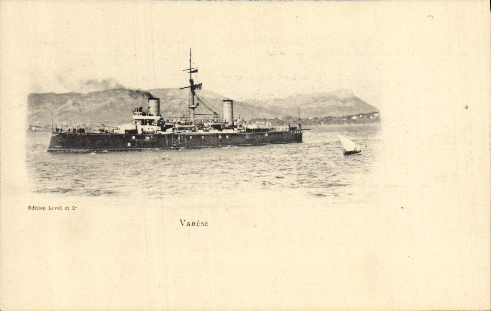 Varèse — Kriegsschiff — Edition Levet et C°