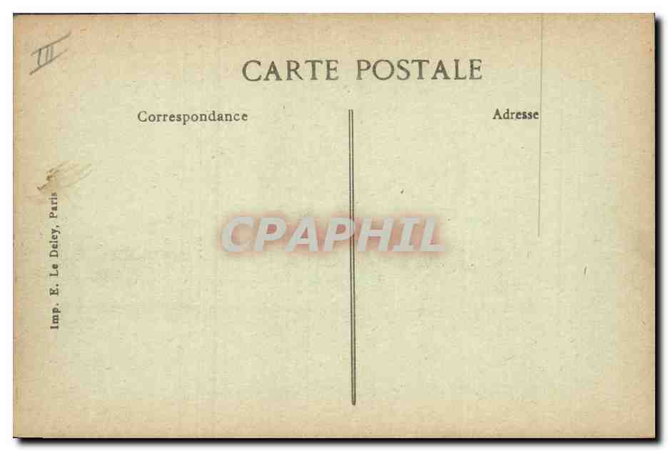 CPA Bateau de Guerre Verite Cuirasse d'escadre  — Verso