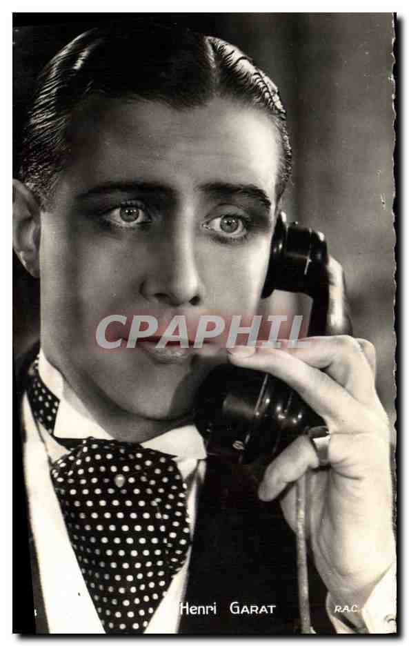 CPM Cinema Henry Garat au Telephone 