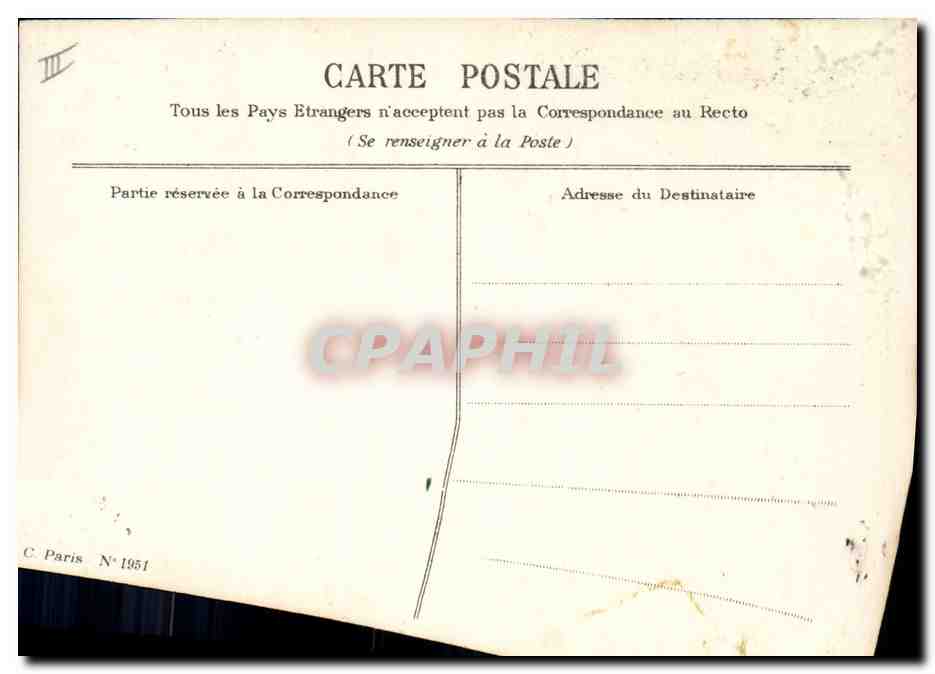 CPA Fantaisie Main Fleurs  — Verso