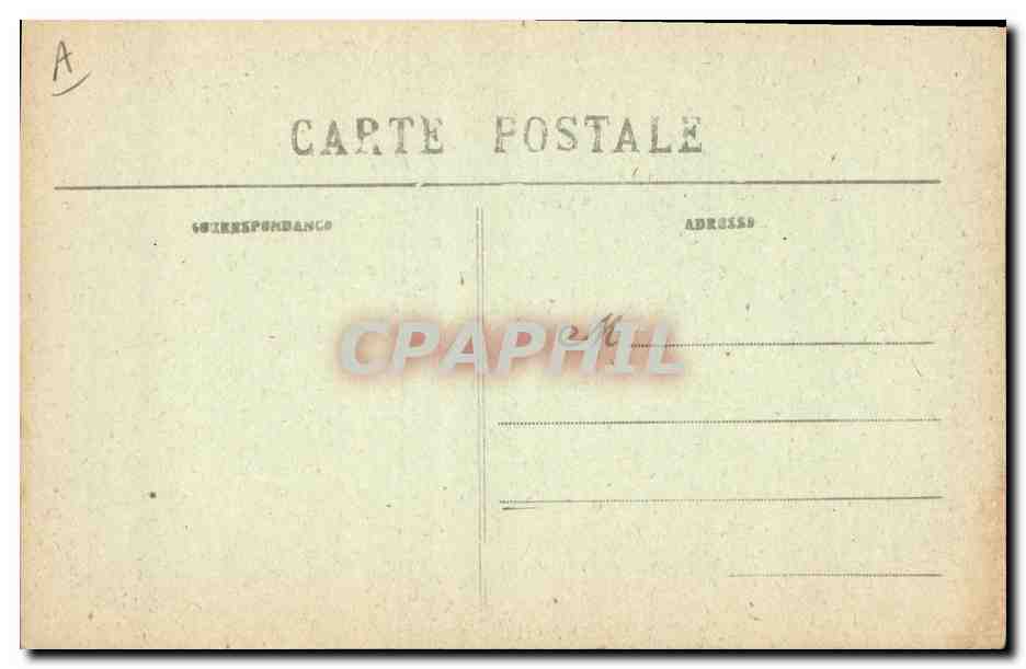 CPA Folklore Deux Trandoues Jeunes gens de Pont L'Abbe — Verso