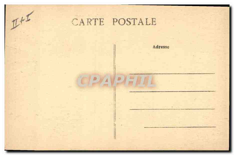 CPA Folklore Type de femme de L'Ile de Sein — Verso