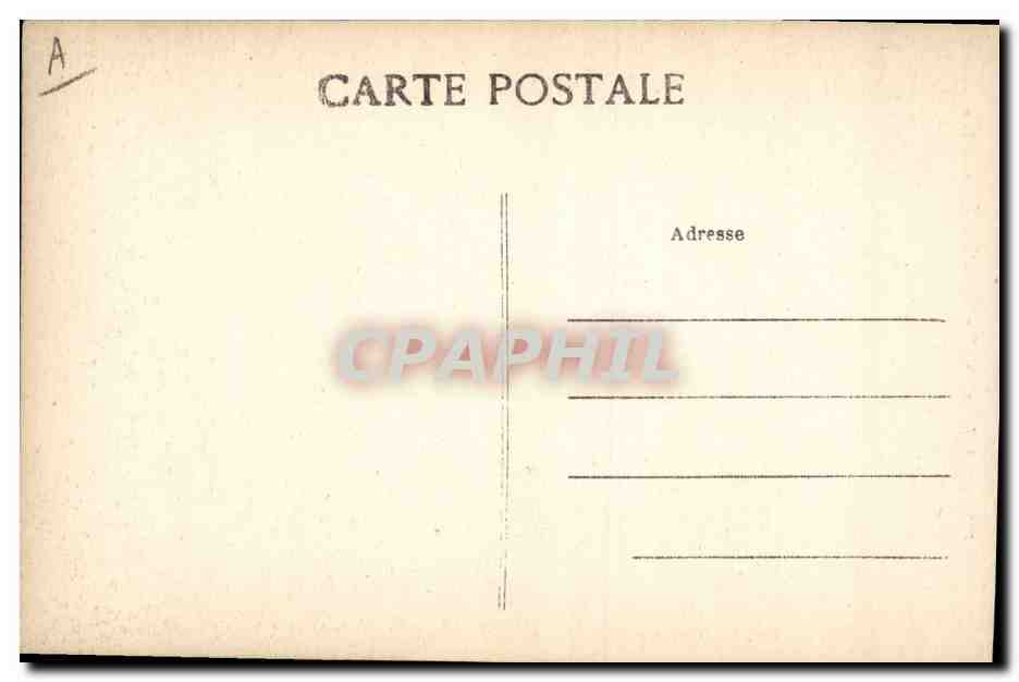 CPA Folklore Type de femme de L'Ile de Sein — Verso