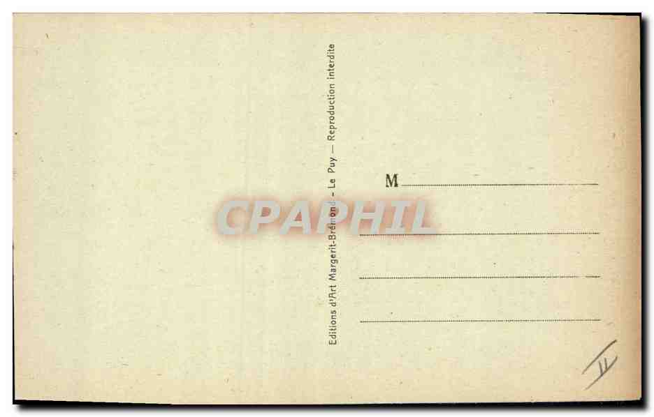 CPA Folklore Dentelle Dentelliere au chale — Verso