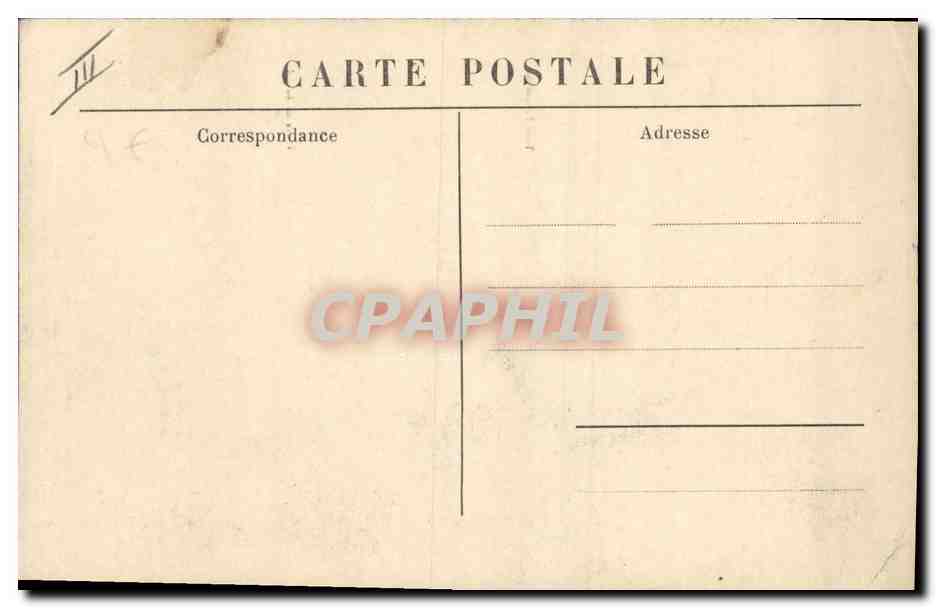 CPA Folklore Dentelle Dentelliere Le Puy Place du Breuil Tour Pannessac — Verso