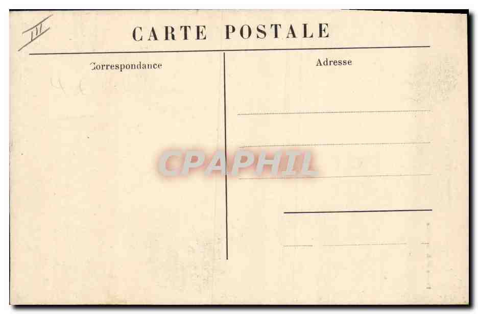 CPA Folklore Dentelle Dentelliere Facade de la cathedrale Le Puy — Verso