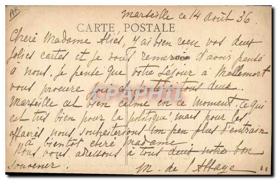 CPA Folklore Dentelle Ecole Dentelliere d'Argentan Point d'Alencon Normandie — Verso